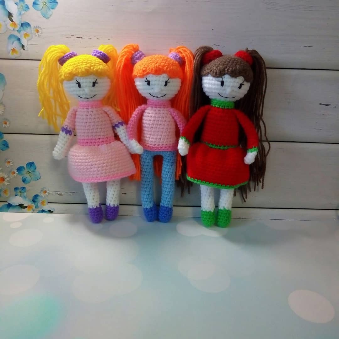 Вязанные игрушки